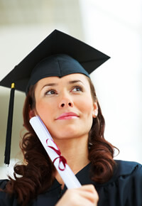 Why New Graduates make Great Entrepreneurs - image - graduate in cap holding certificate