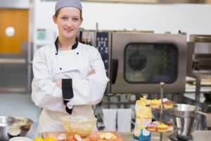 A Recipe for Success with your Start Up Food Business - image - woman chef in a kitchen